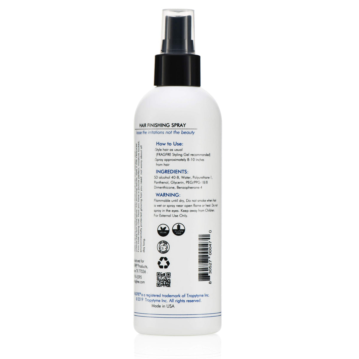 Hair Finishing Spray 8 Fl Oz 2-Pack Z1789
