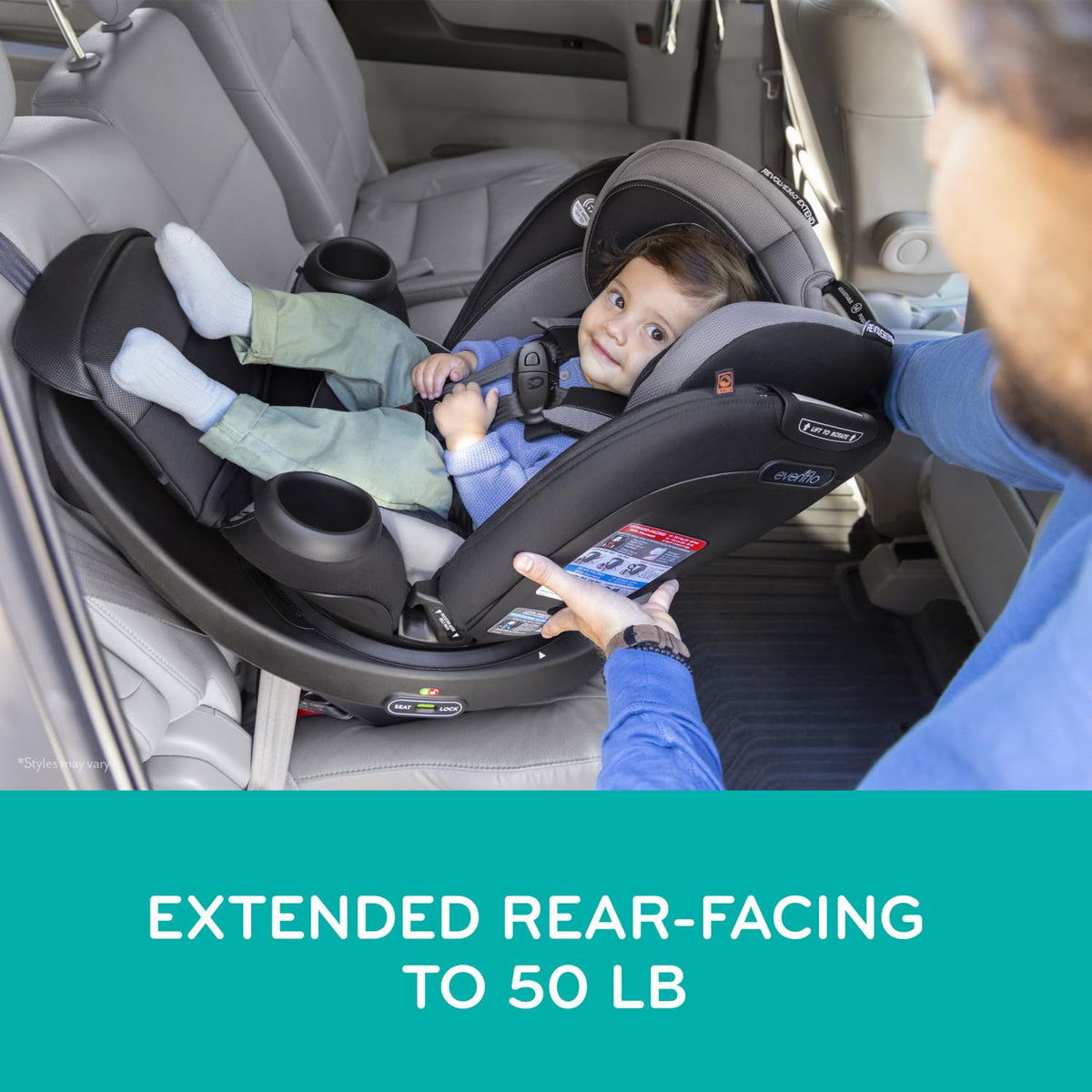 All-in-One Rotating Car Seat O14457