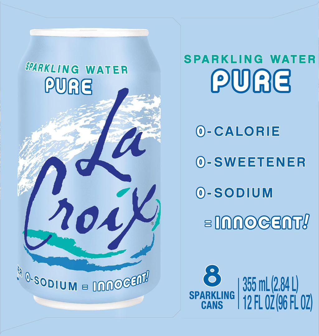 Sparkling Water 12 Fl Oz (pack of 8) J6801