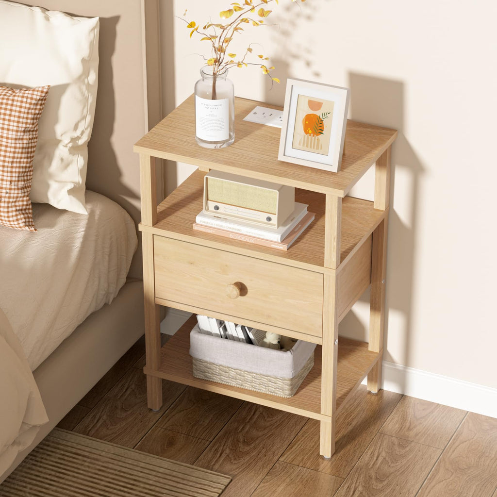 3 Tier Storage End Table Set 2 T375