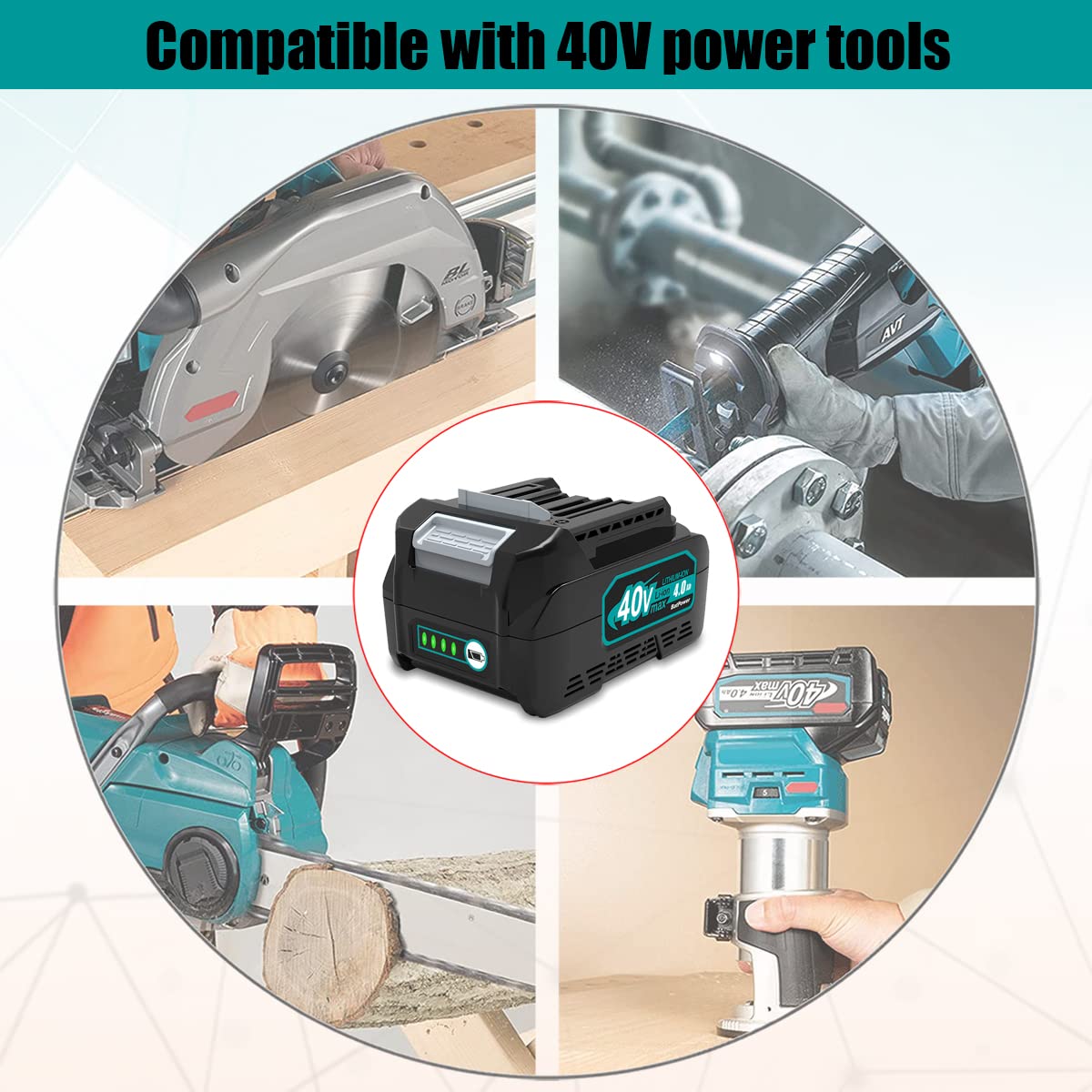 40V 4.0Ah Battery N167