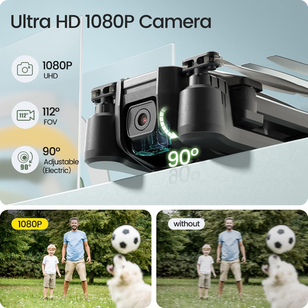 Foldable FPV Drone with 1080P WiFi Camera and Carrying Case G12963