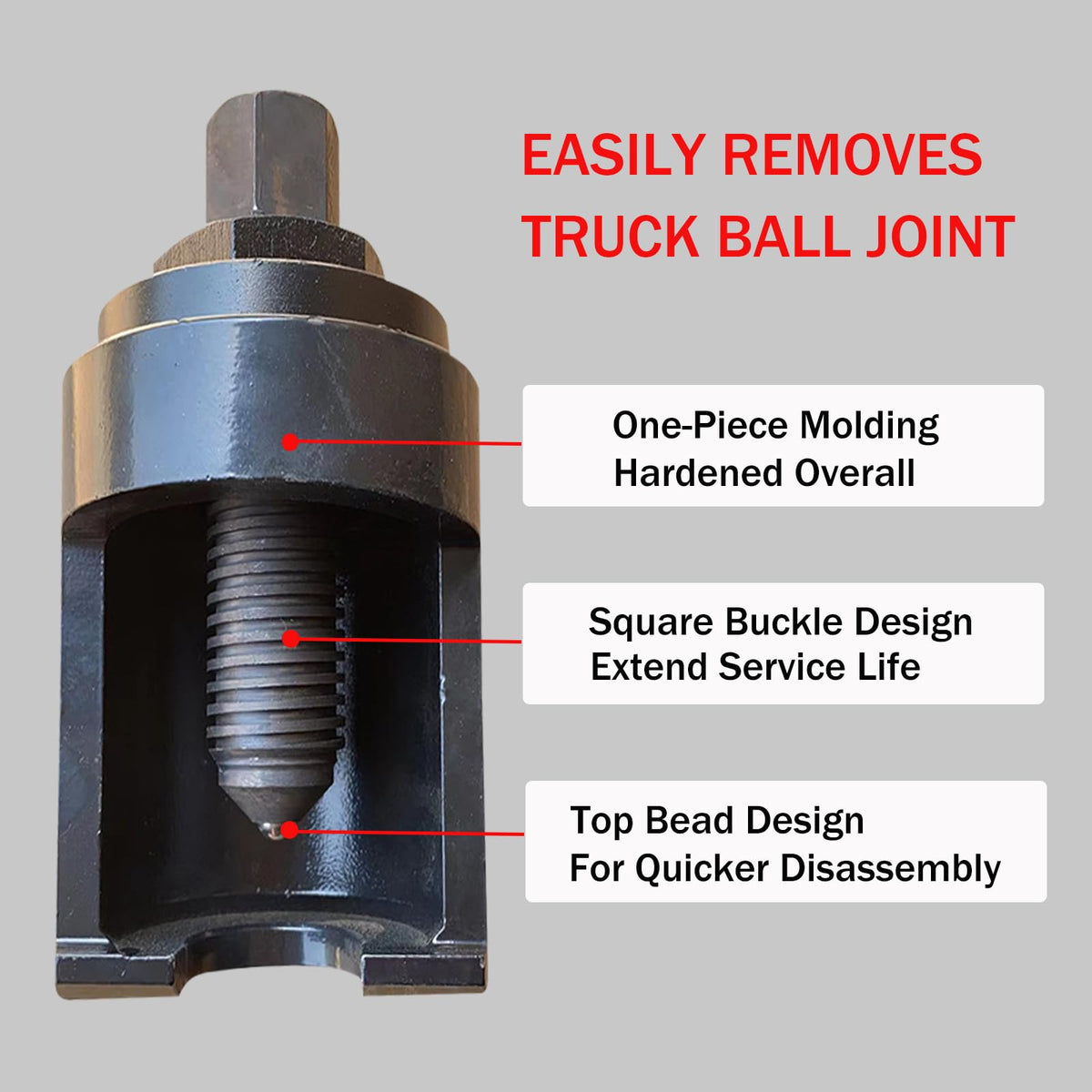 Tie Rod End Removal Tool CRV Steel Heat-Treated C49523