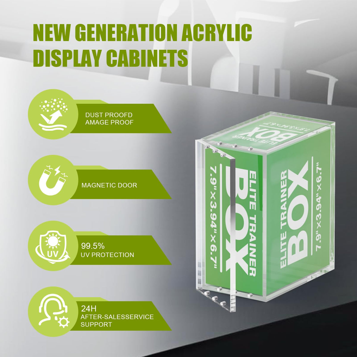 Acrylic Display Case 3 Pack C5976