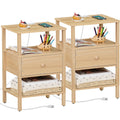 3 Tier Storage End Table Set 2 T375