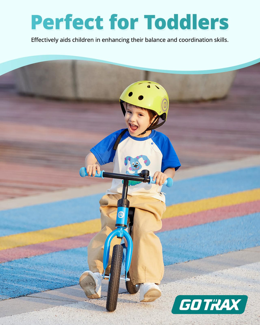 12" No-Pedal Toddler Balance Bike A205826