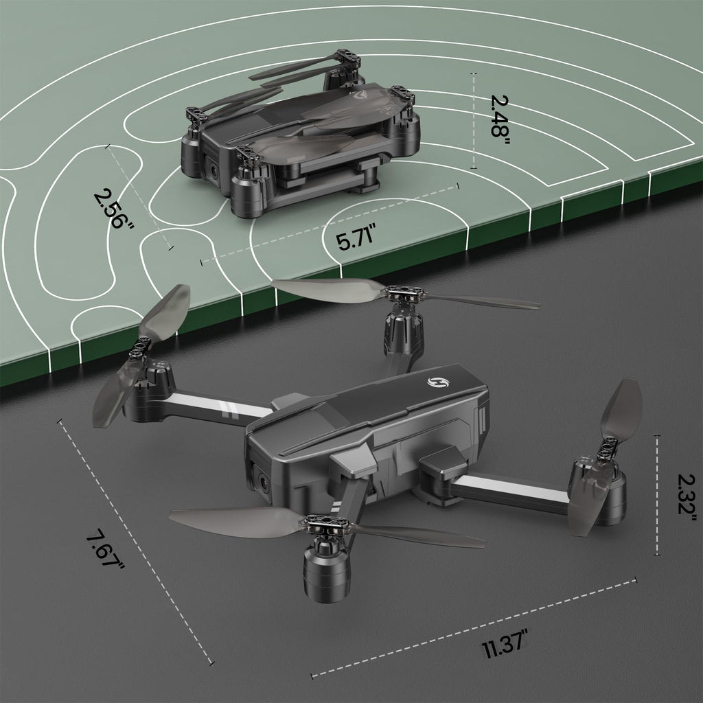 Foldable FPV Drone with 1080P WiFi Camera and Carrying Case G12963