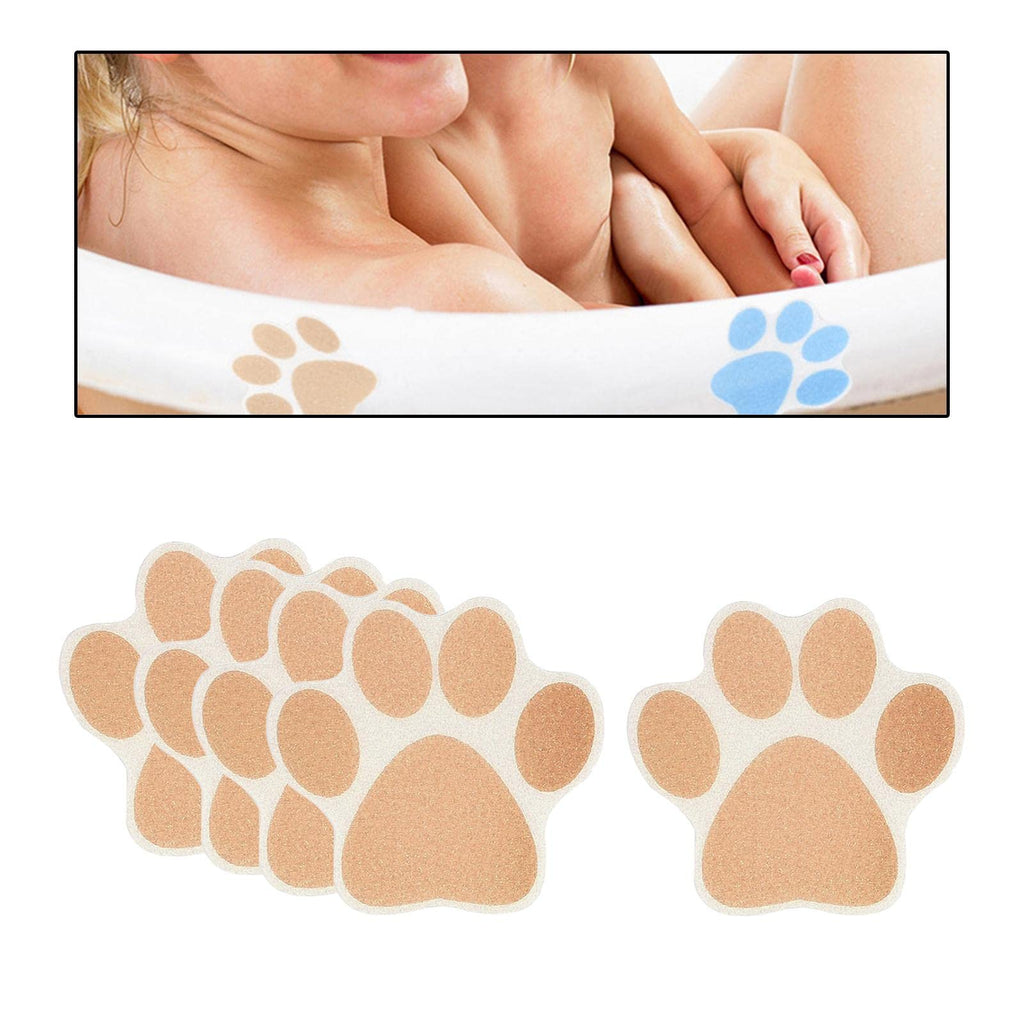 Brown Non Slip Bathtub Stickers U43381