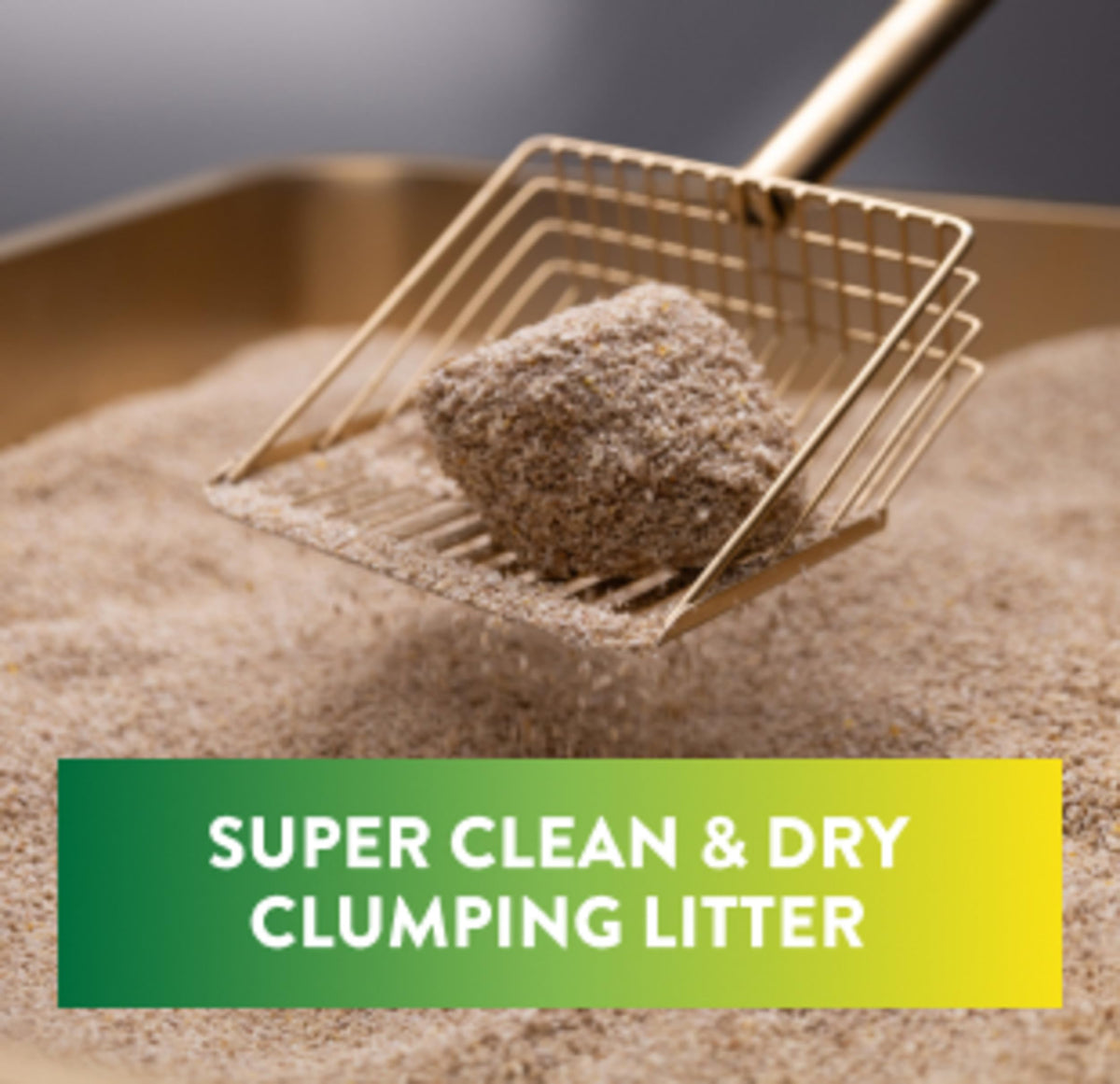 Plant-Based Clumping Cat Litter Unscented 15 Lbs P33337