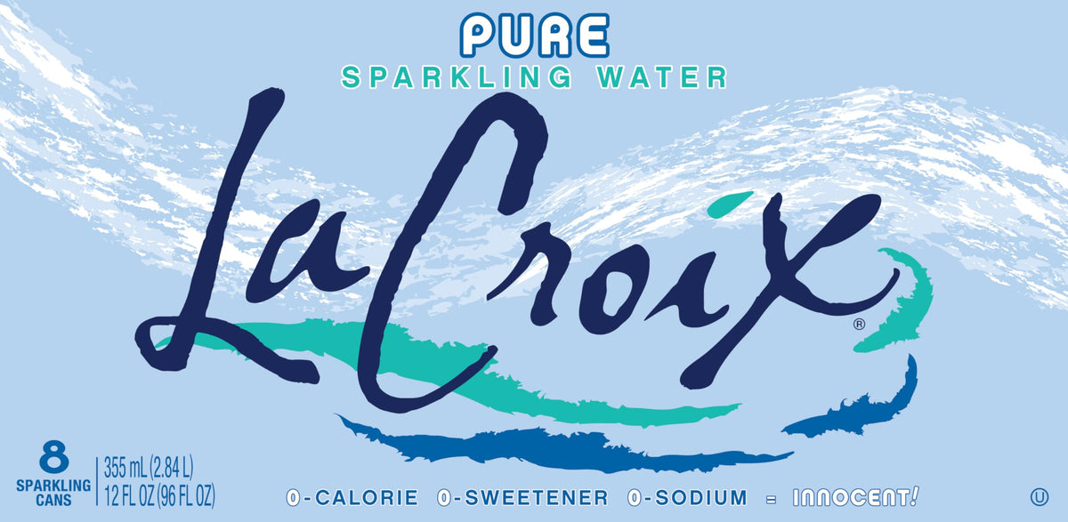 Sparkling Water 12 Fl Oz (pack of 8) J6801