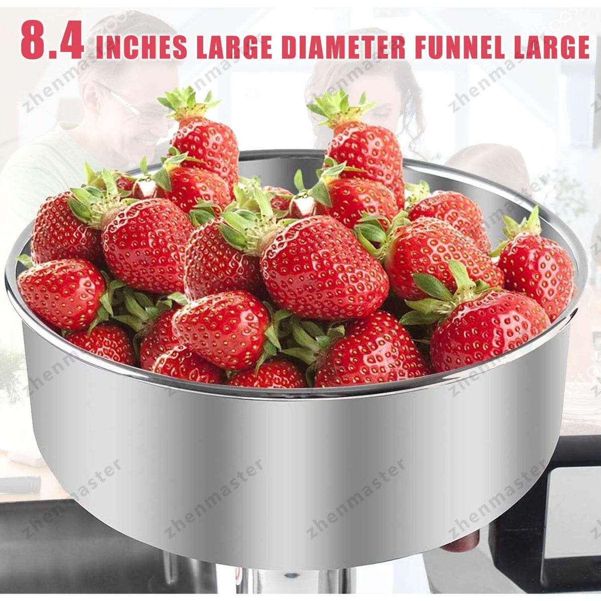 450W Electric Stainless Steel Tomato Strainer W9622