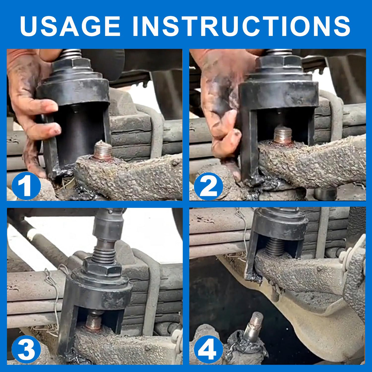 Tie Rod End Removal Tool CRV Steel Heat-Treated C49523