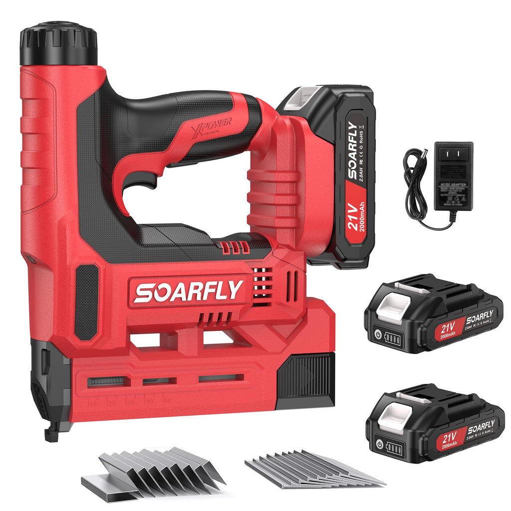 18 Gauge 2-in-1 Cordless Brad Nailer Stapler N48925