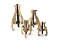 3 Jaw Gear Puller Set 4pc Heavy Duty Heat Treated G333