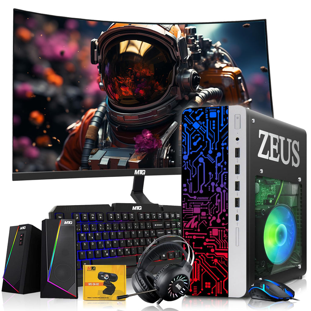 Gaming PC, i5, 32GB RAM, 1TB SSD + 4TB HDD N669