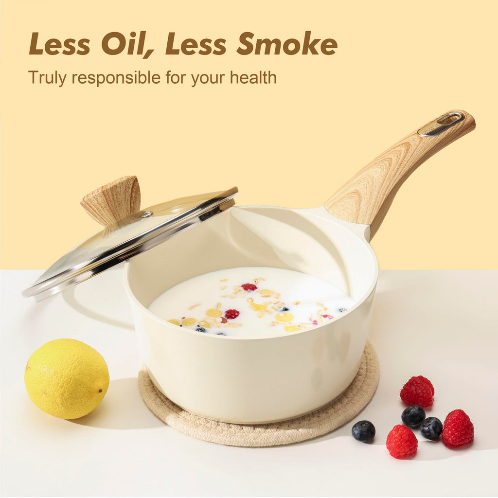 14 Piece Non Stick Ceramic Cookware Set E565