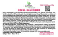 16 oz Plant Derived Coco Glucoside Surfactant G18814