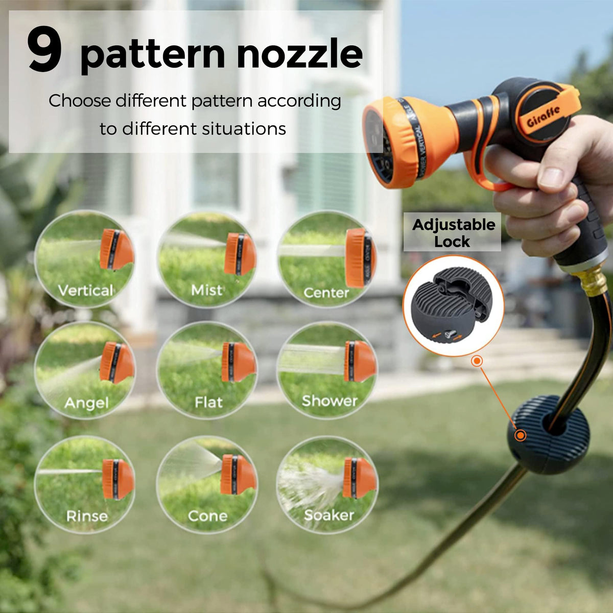 Retractable Garden Hose Reel 1/2 Inch x 100 ft X98607