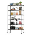 6-Tier Wire Shelf with Wheels O3207