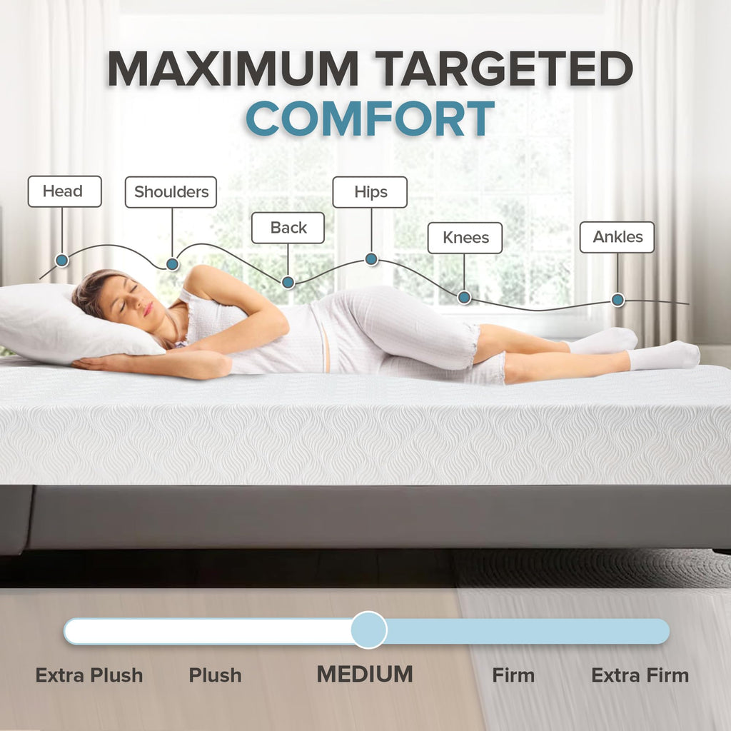 8 Inch Gel Memory Foam Twin Size Mattress D311
