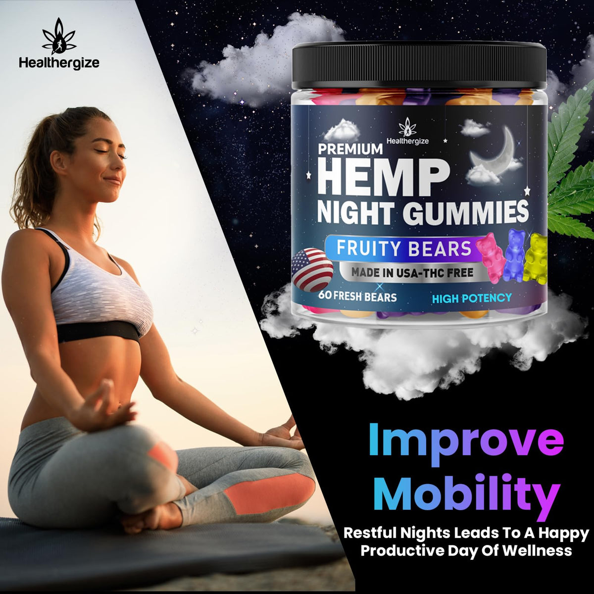 Hemp Gummies 60 Count F64660