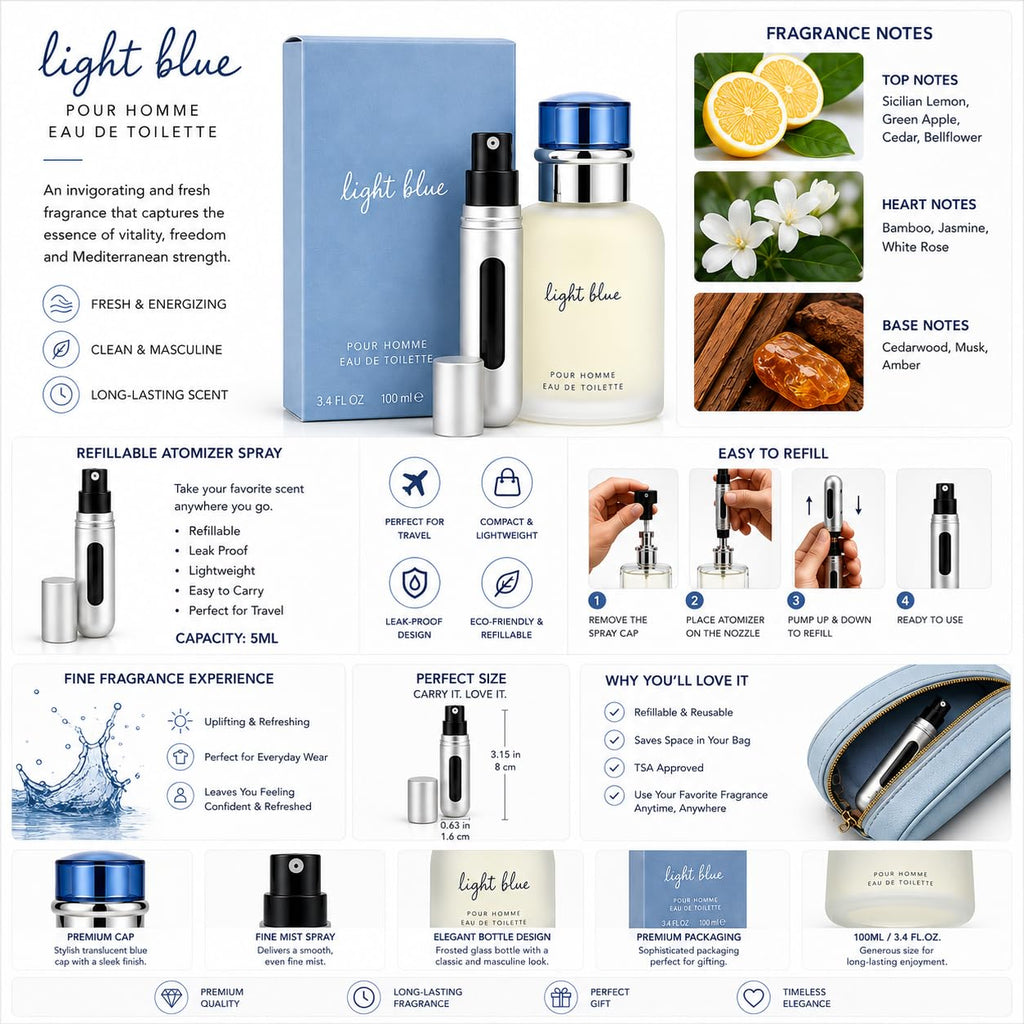 Light Blue 4.2 oz Eau De Toilette Spray T44631
