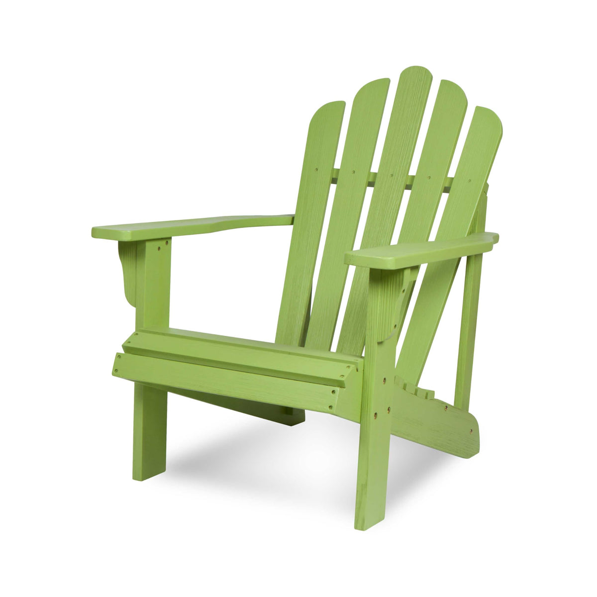 Lime Green Wooden Adirondack Chair W403