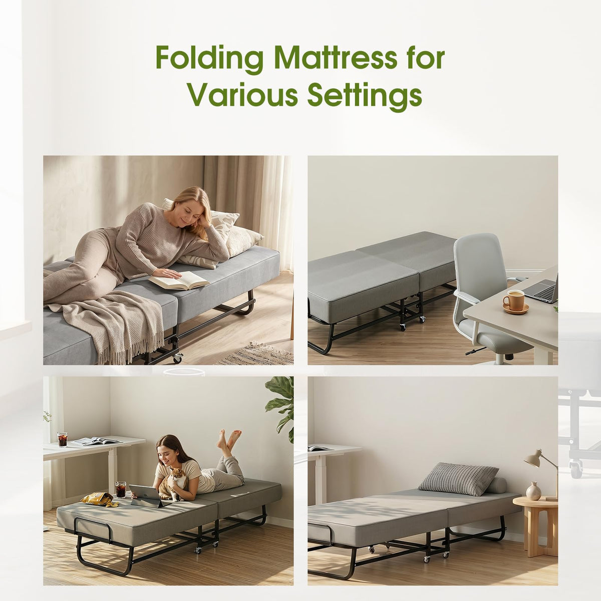 Folding Bed 75" x 31" B5558
