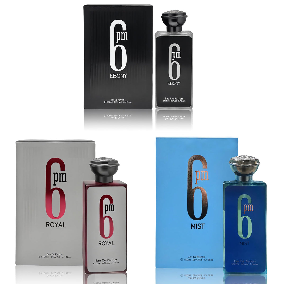 3 Pack Men Cologne Eau De Parfume Spray M41420