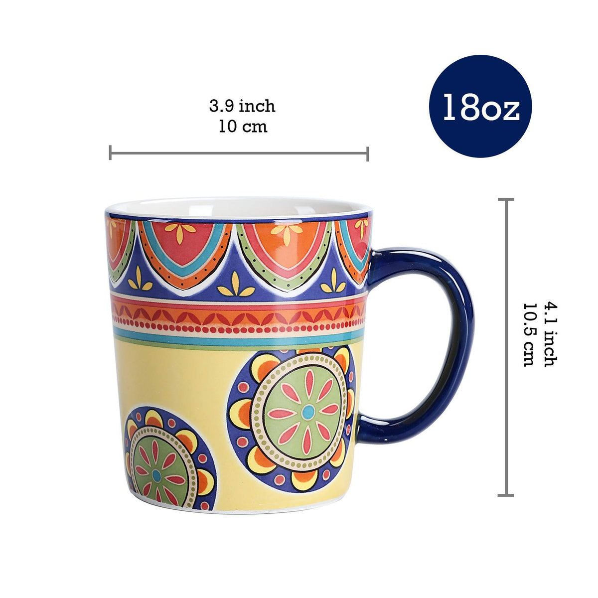 Ceramic 16 pcs Dinnerware Set, Service for 4 O526