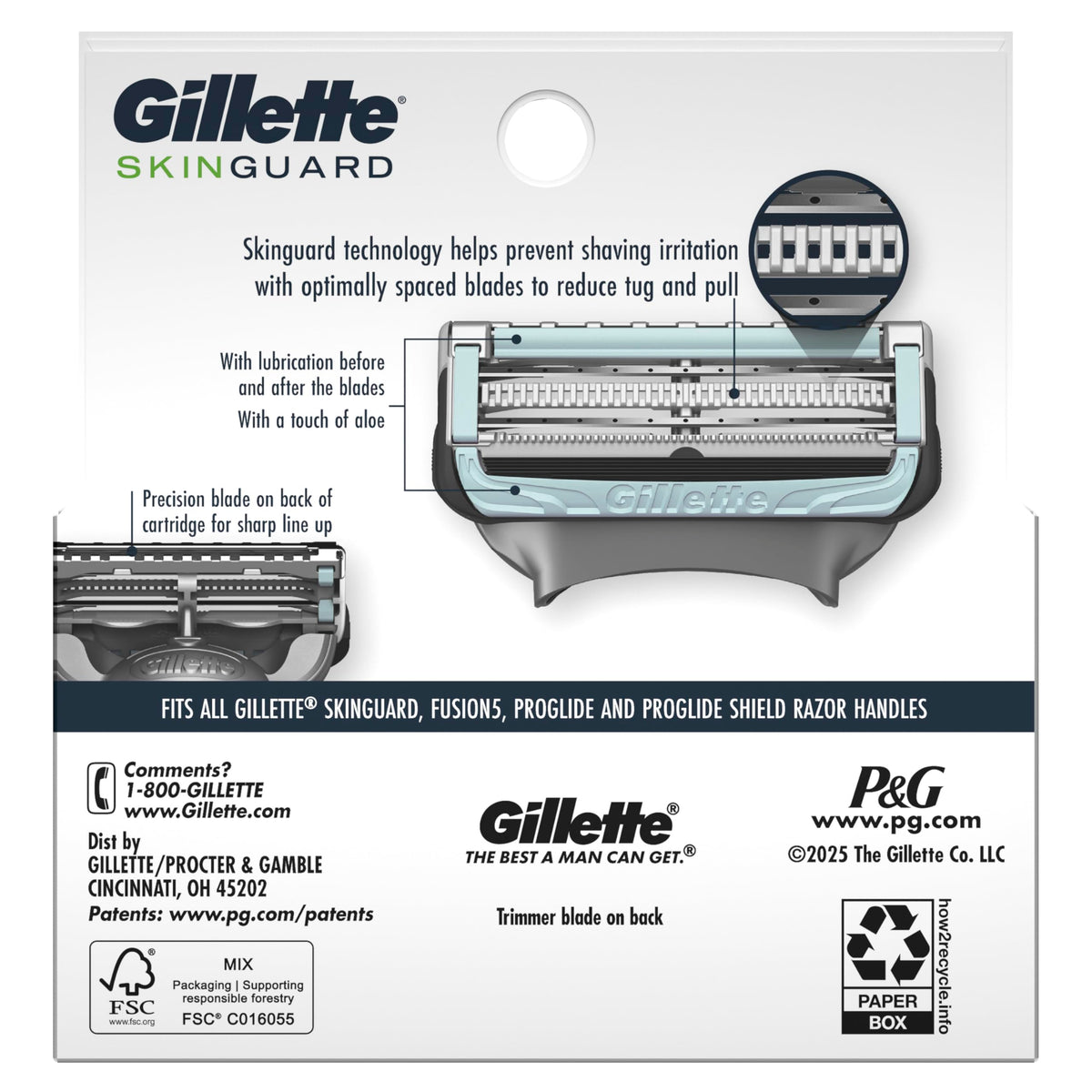 Razor Blades 4 Blade Refills H140560