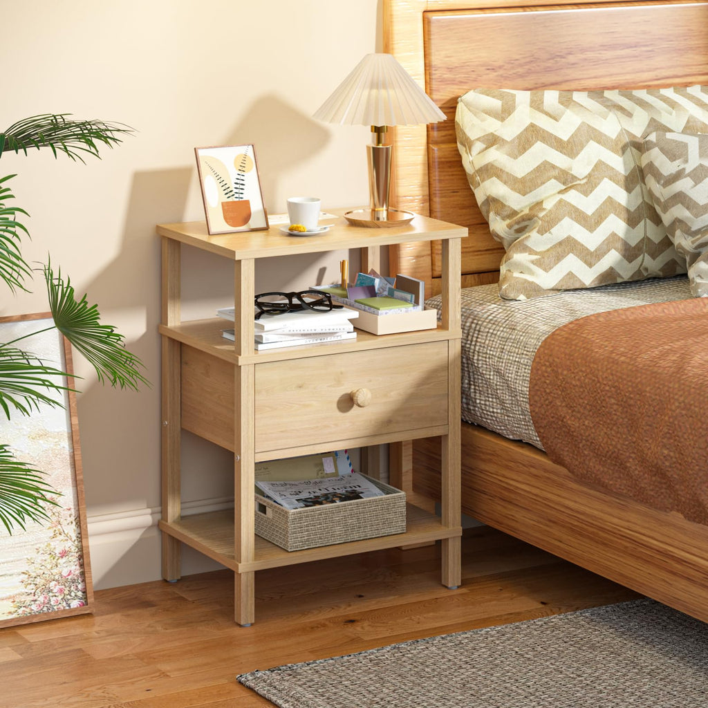 3 Tier Storage End Table Set 2 T375