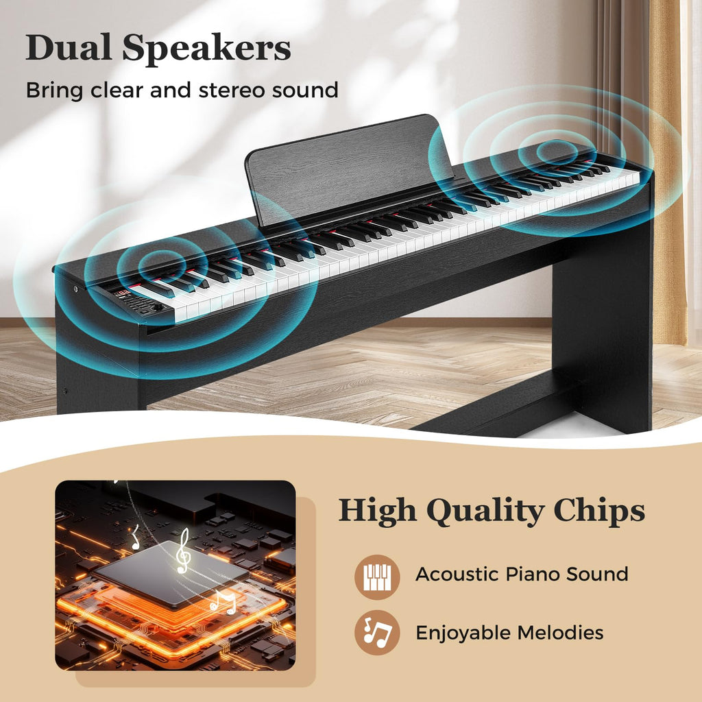 88 Key Weighted Hammer Action Digital Piano H42731