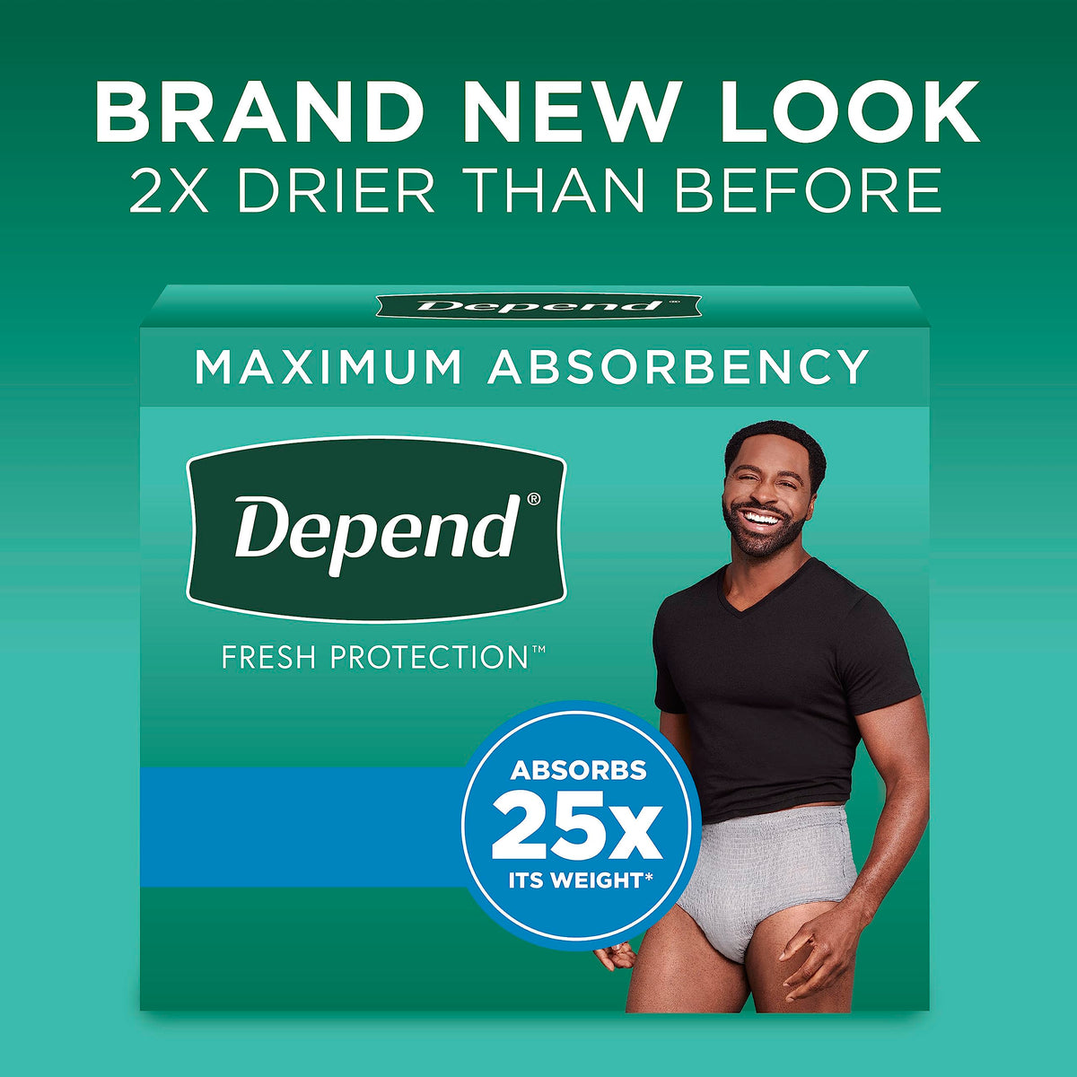 Adult Incontinence Underwear Bundle: Maximum Large Grey 28 Count and Overnight Large Grey 56 Count T539