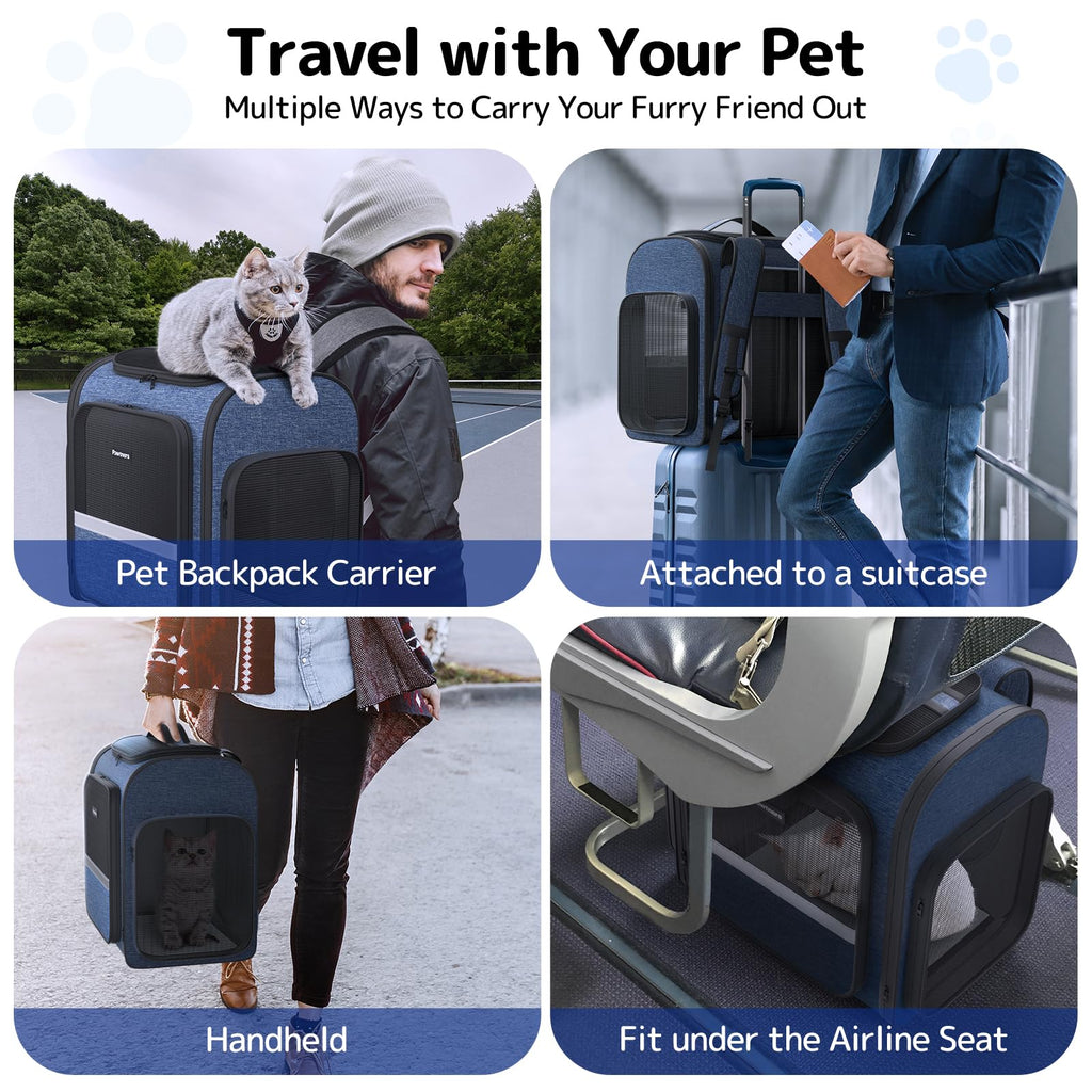 Cat Backpack with Play Tunnel N392560