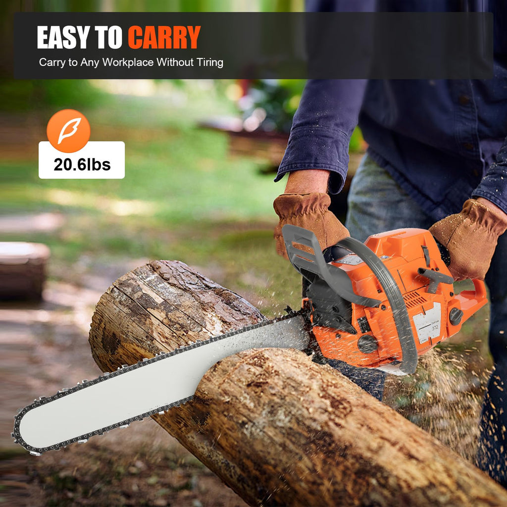24 Inch 2-Stroke Gas Chainsaw C81413