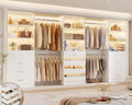 Wood Closet Organizer with 12 Drawers M9751