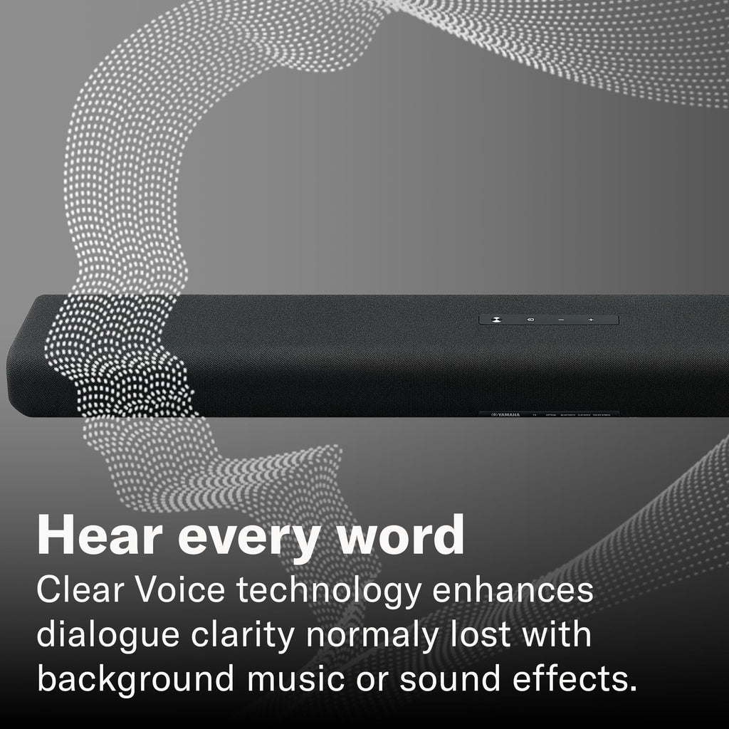Black Sound Bar with Wireless Subwoofer J690079