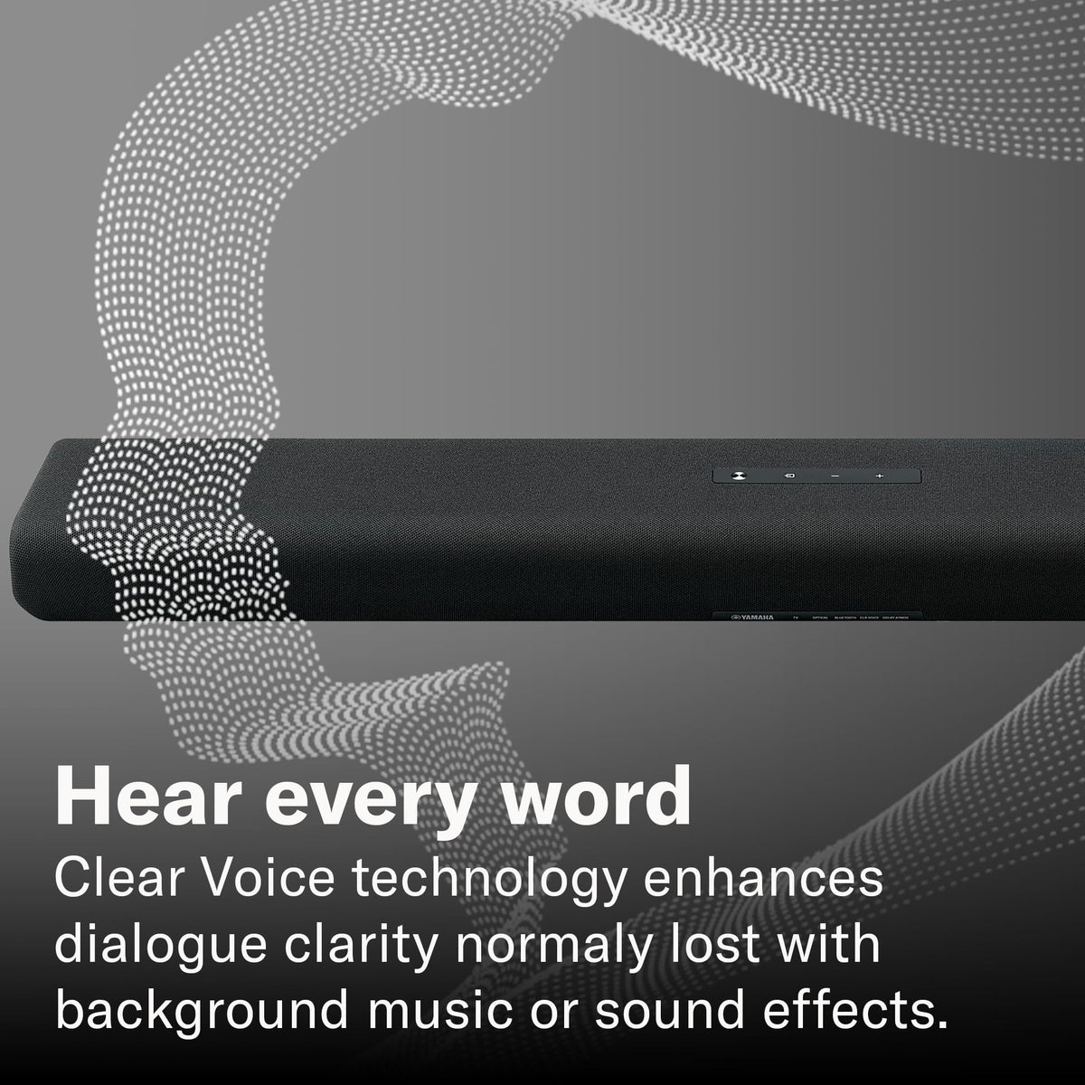 Black Sound Bar with Wireless Subwoofer J690079