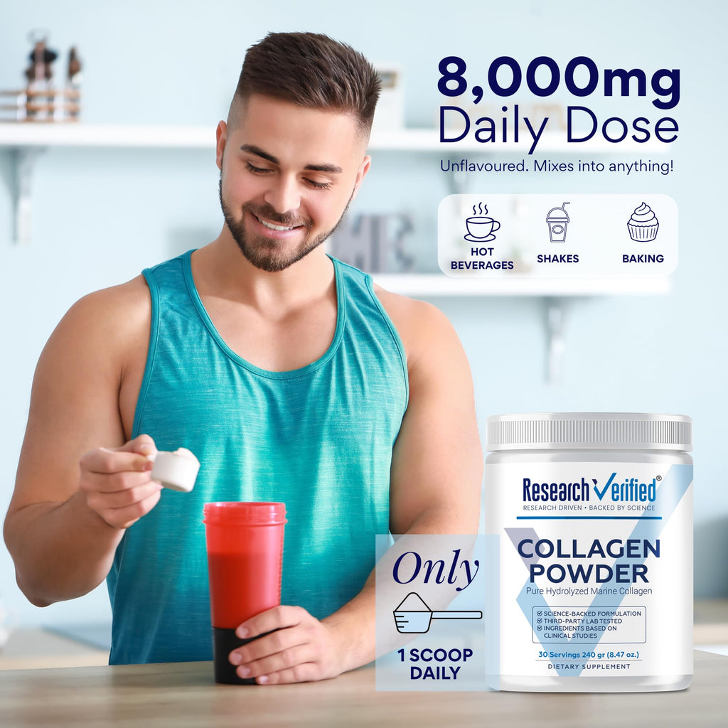 Hydrolyzed Marine Collagen Powder Unflavored M2602