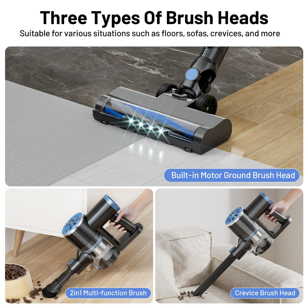 Cordless Stick Vacuum with LED Screen T670961