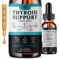 Liquid Thyroid Support Drops with Selenium Zinc Iodine L-Tyrosine Ashwagandha R447747