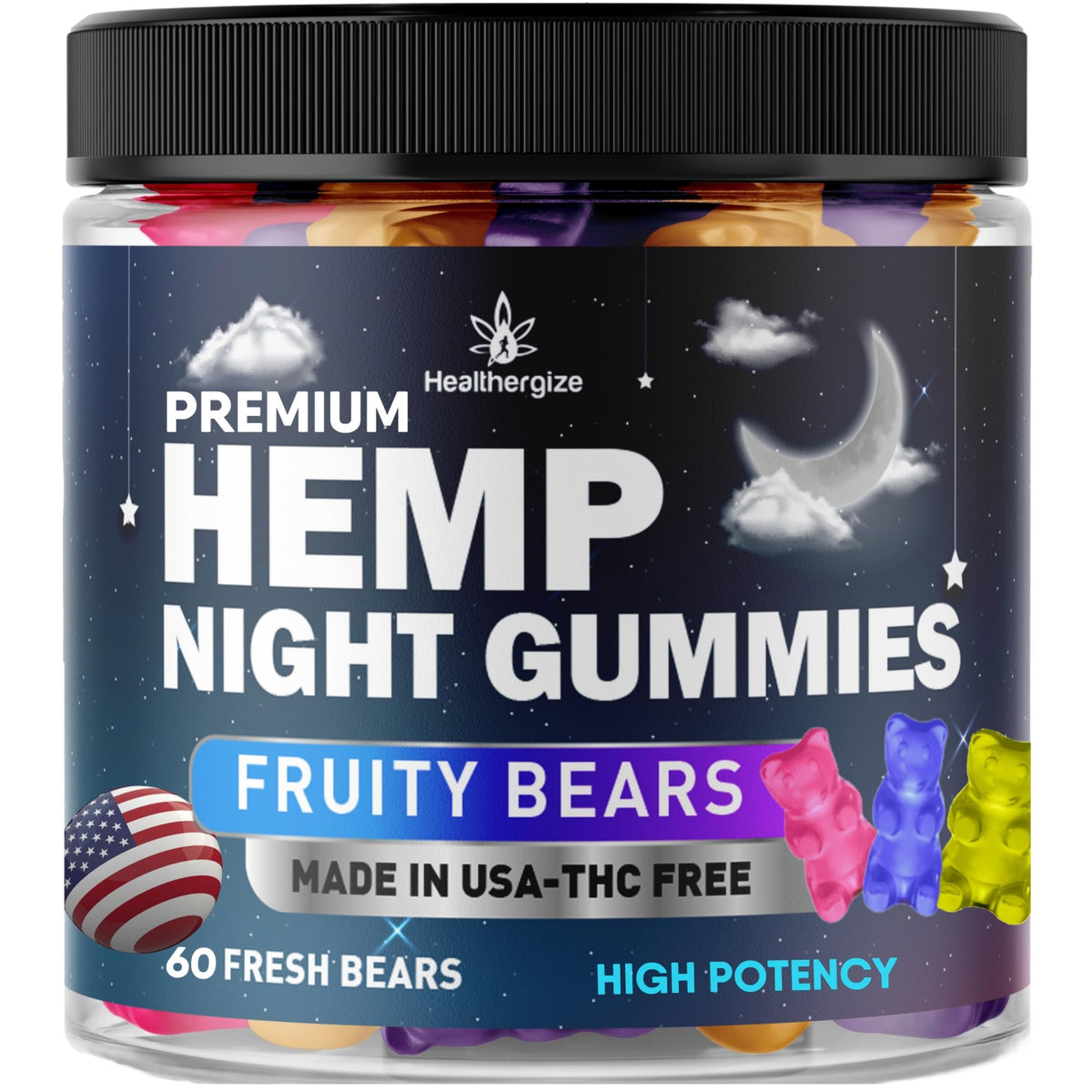 Hemp Gummies 60 Count F64660
