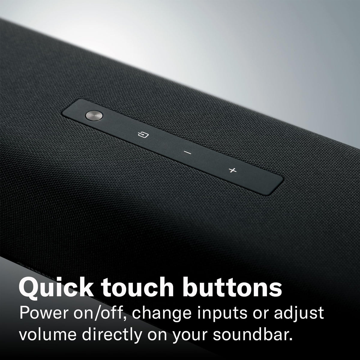Black Sound Bar with Wireless Subwoofer J690079