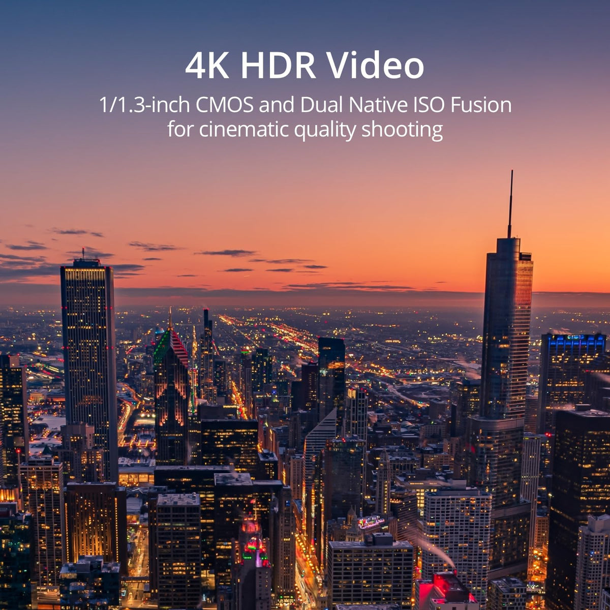 Lightweight 4K HDR Camera Drone with 38-min Flight Time K28951