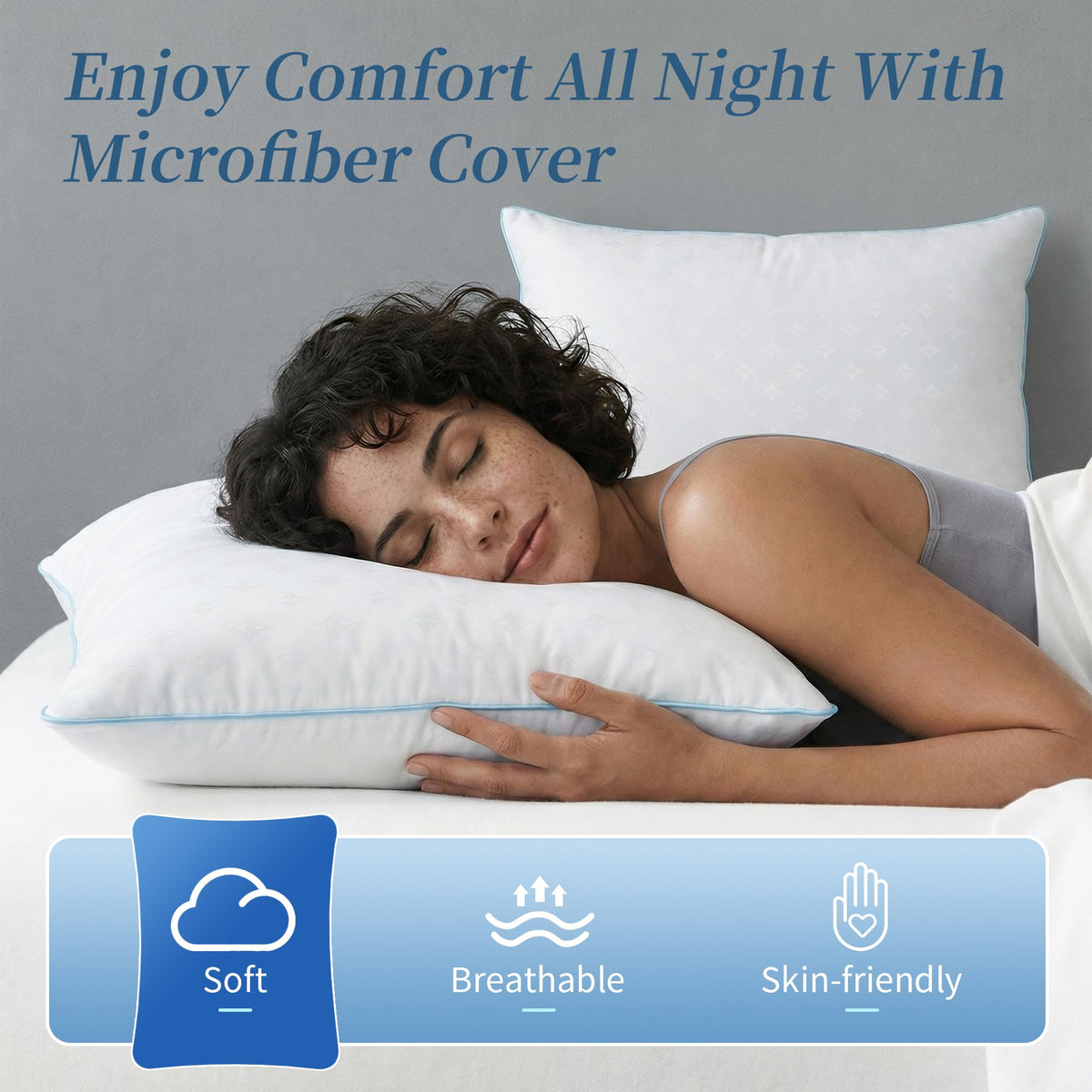 King Size Down Alternative Pillows Set of 2 B77707