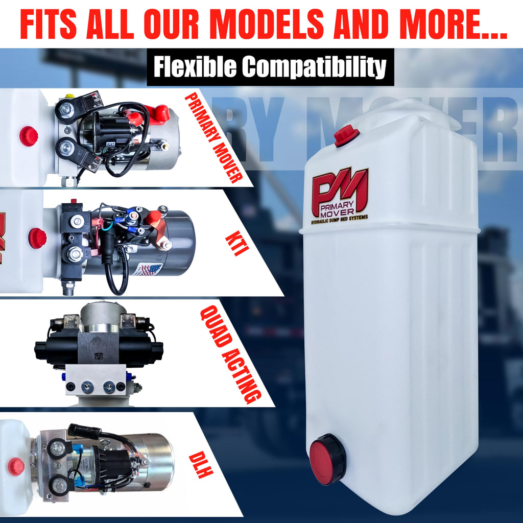 5 Quart Poly Hydraulic Replacement Reservoir T415