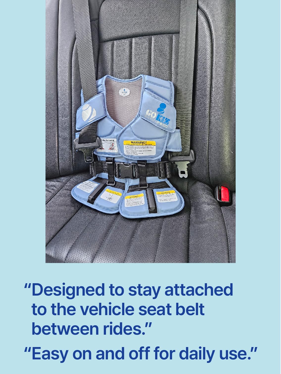 Lightweight Portable Child Restraint Vest M648