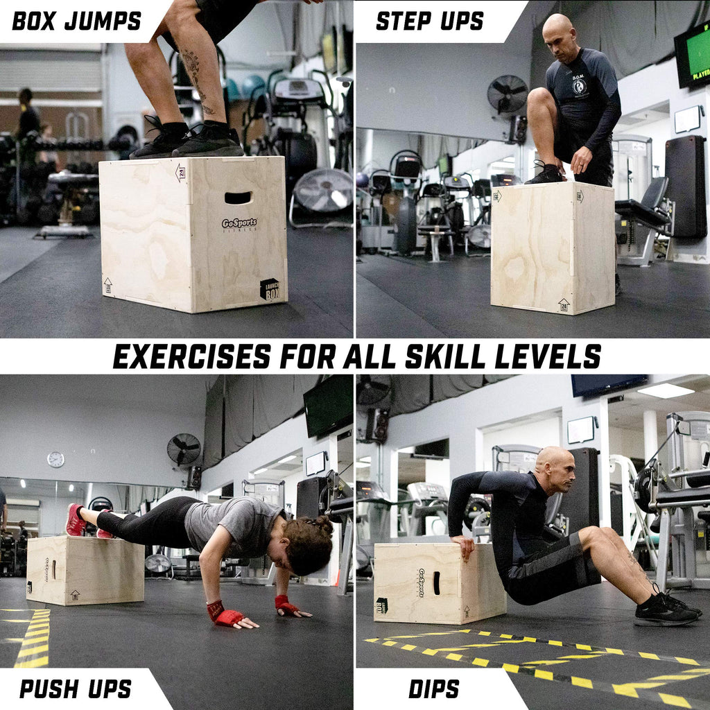 3-in-1 Plyo Jump Box N75820
