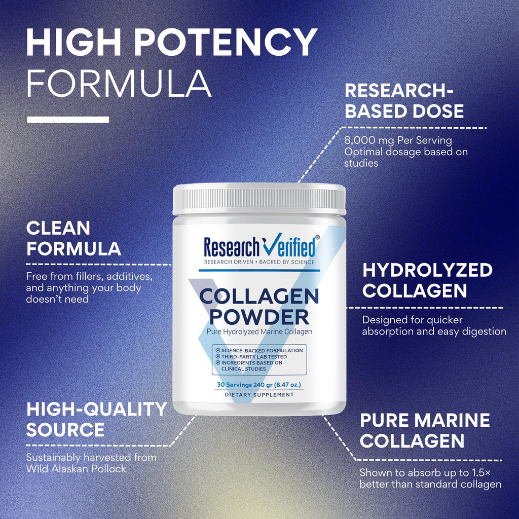 Hydrolyzed Marine Collagen Powder Unflavored M2602